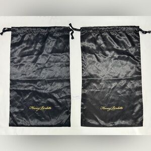 HONEY BIRDETTE BLACK DRAW STRING LINGERIE DUST BAGS POUCH TRAVEL STORAGE 2